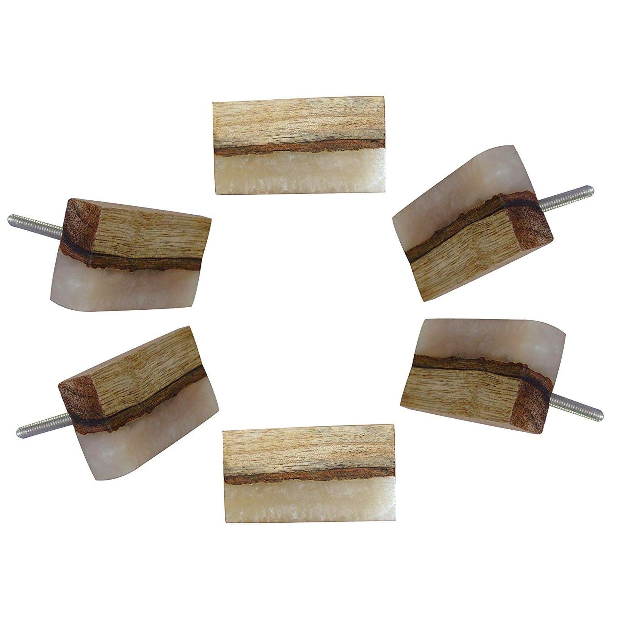Perilla Home Aspen 2 1/8" Length Rectangle Knob Multipack (Set of 6)