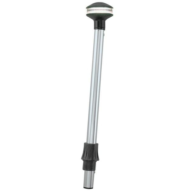 Perko 1440DP5CHR Inland-Series Reduced Glare White All-Round Pole Light - 42" Height, 0° Rake