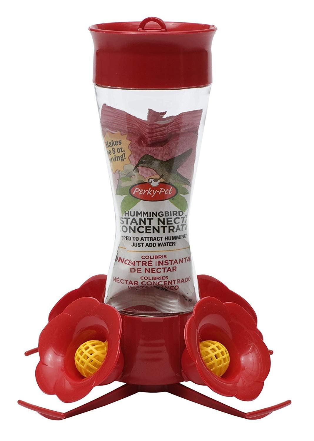 Woodstream Glass Hanging Hummingbird Feeder