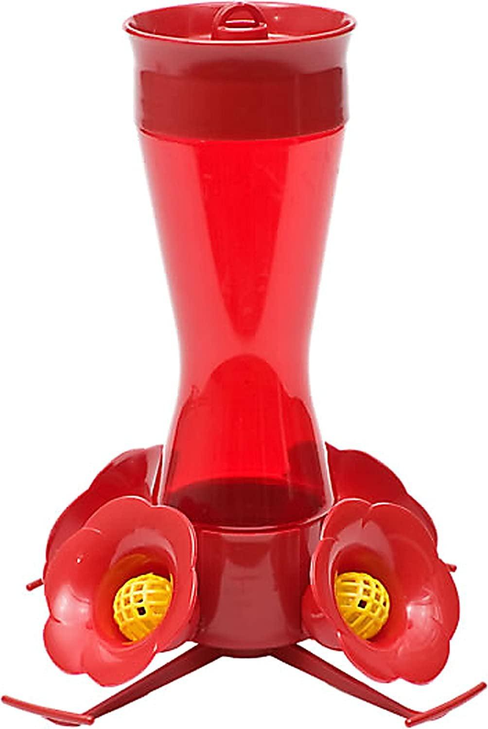 Woodstream Glass Hanging Hummingbird Feeder