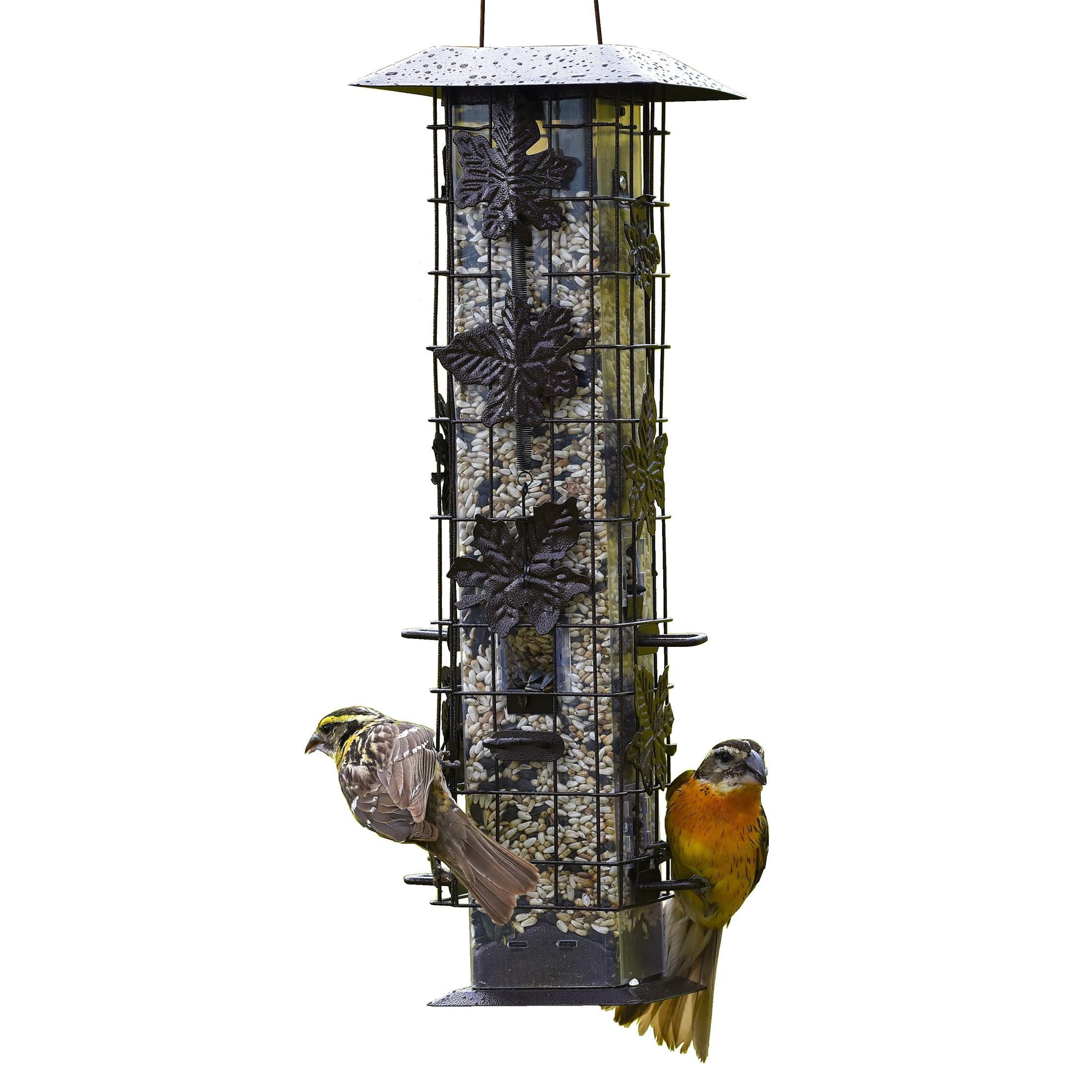 Metal Hanging Tube Bird Feeder