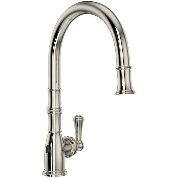 Perrin & Rowe U.4734PN-2 Georgian Era Pull-Down Touchless Kitchen Faucet
