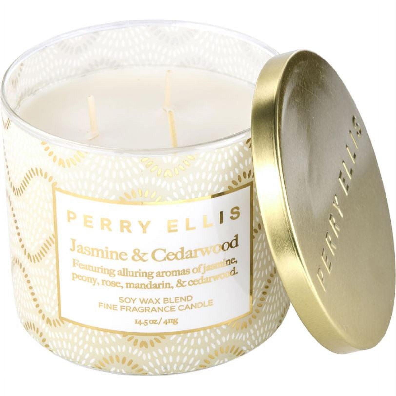 Perry Ellis Eveyday Jasmine & Cedarwood Scented Candle