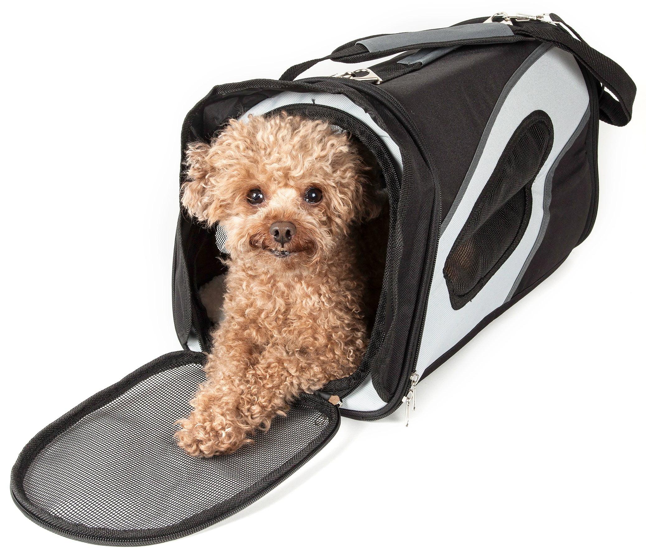 Pet Life Airline Approved Phenom-Air Collapsible Pet Carrier