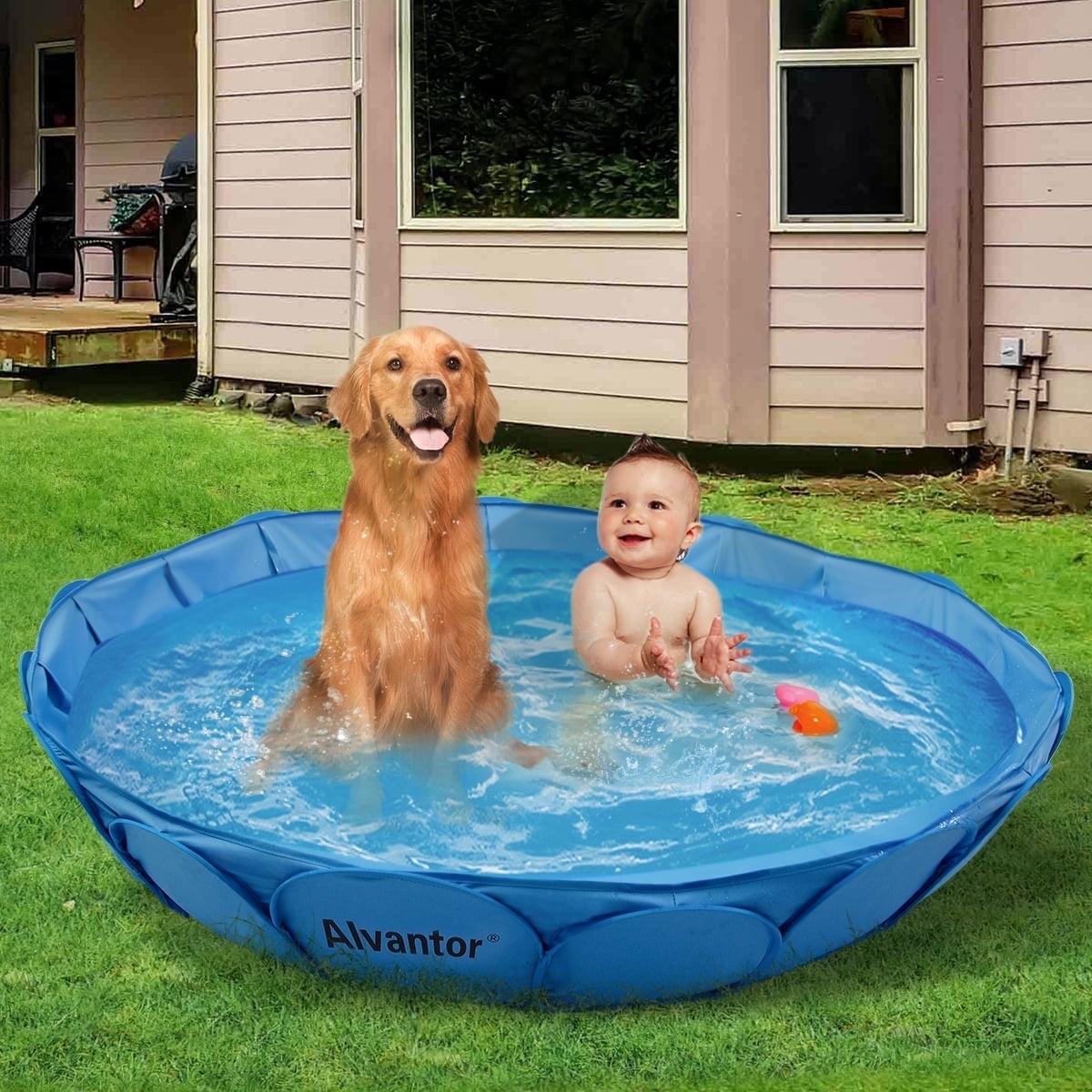 Alvantor Pet Swimming Pool Bathing Tub Portable XL