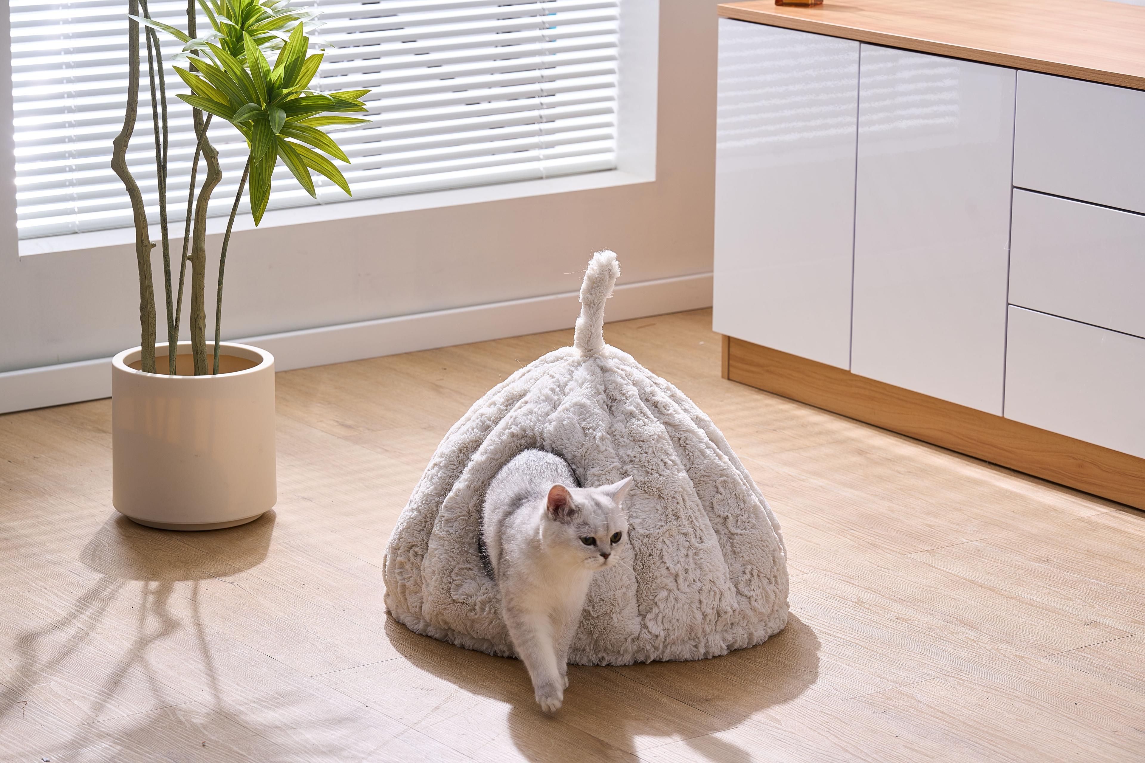 Calming Hut Cat Bed