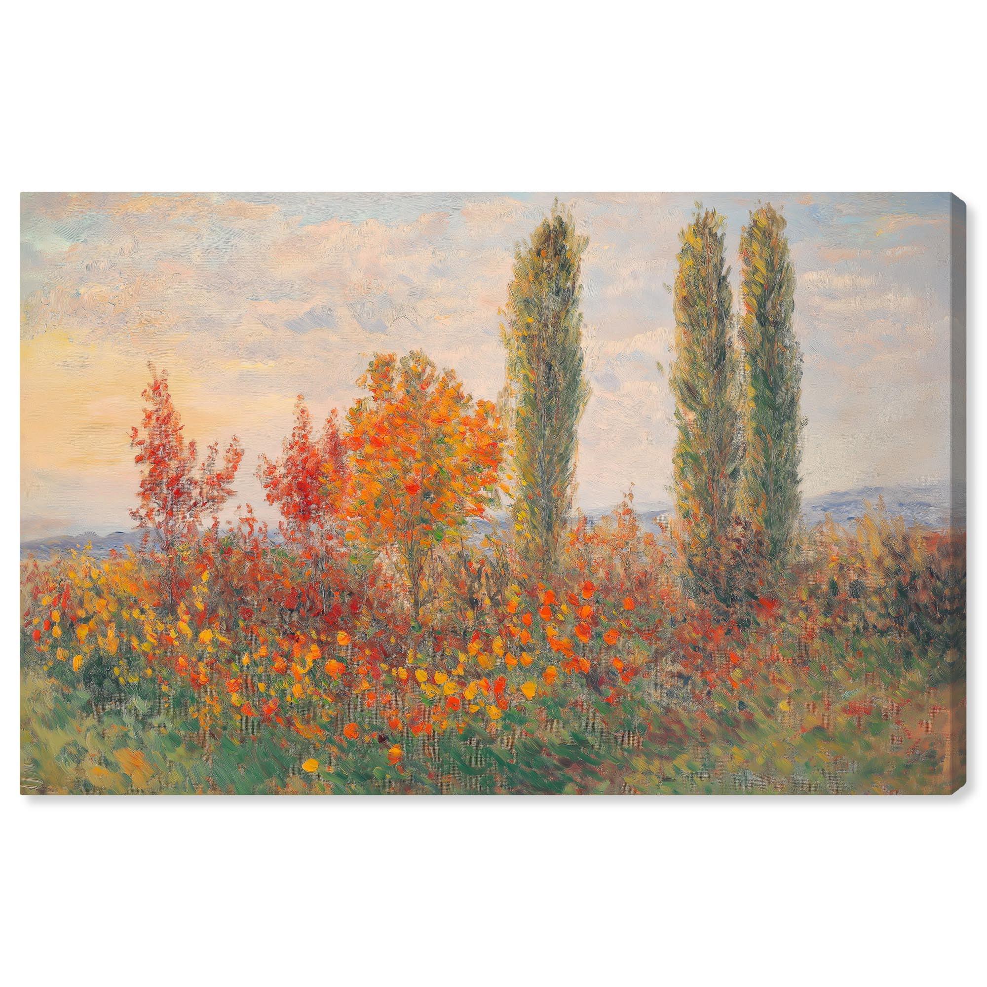 Petals and Pines Canvas Classic Floral Art by Art Remedy, Gallery Wrapped, 15" x 10"