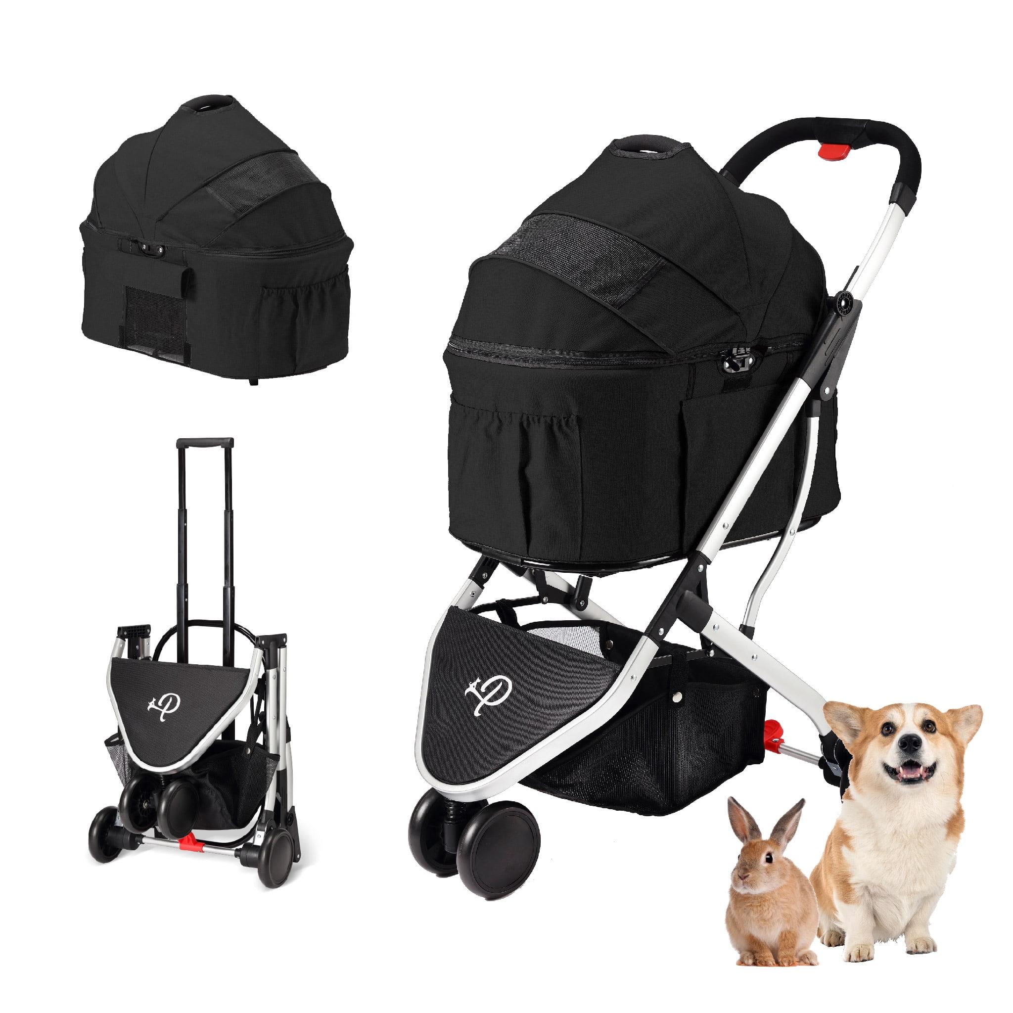 Petique Newport 3-in-1 Travel System Comfortable & Spacious Pet Animal Stroller