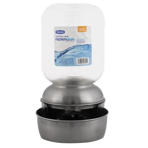 Petmate Replendish Stainless Steel Waterer