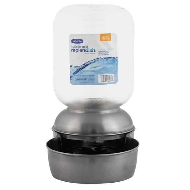 Petmate Replendish Stainless Steel Waterer