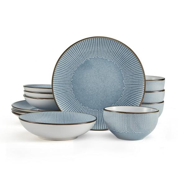 Latitude Run® Yaniya 12 Piece Stoneware Dinnerware Set - Service for 4