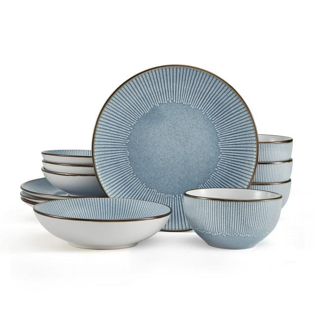 Latitude Run® Yaniya 12 Piece Stoneware Dinnerware Set - Service for 4
