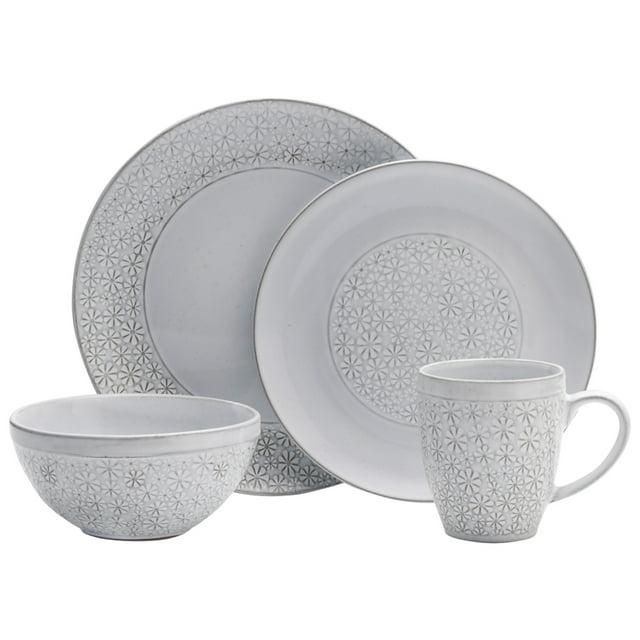 Pfaltzgraff Pfaltzgraff Blossom 16-Piece Stoneware Dinnerware Set, Service for 4