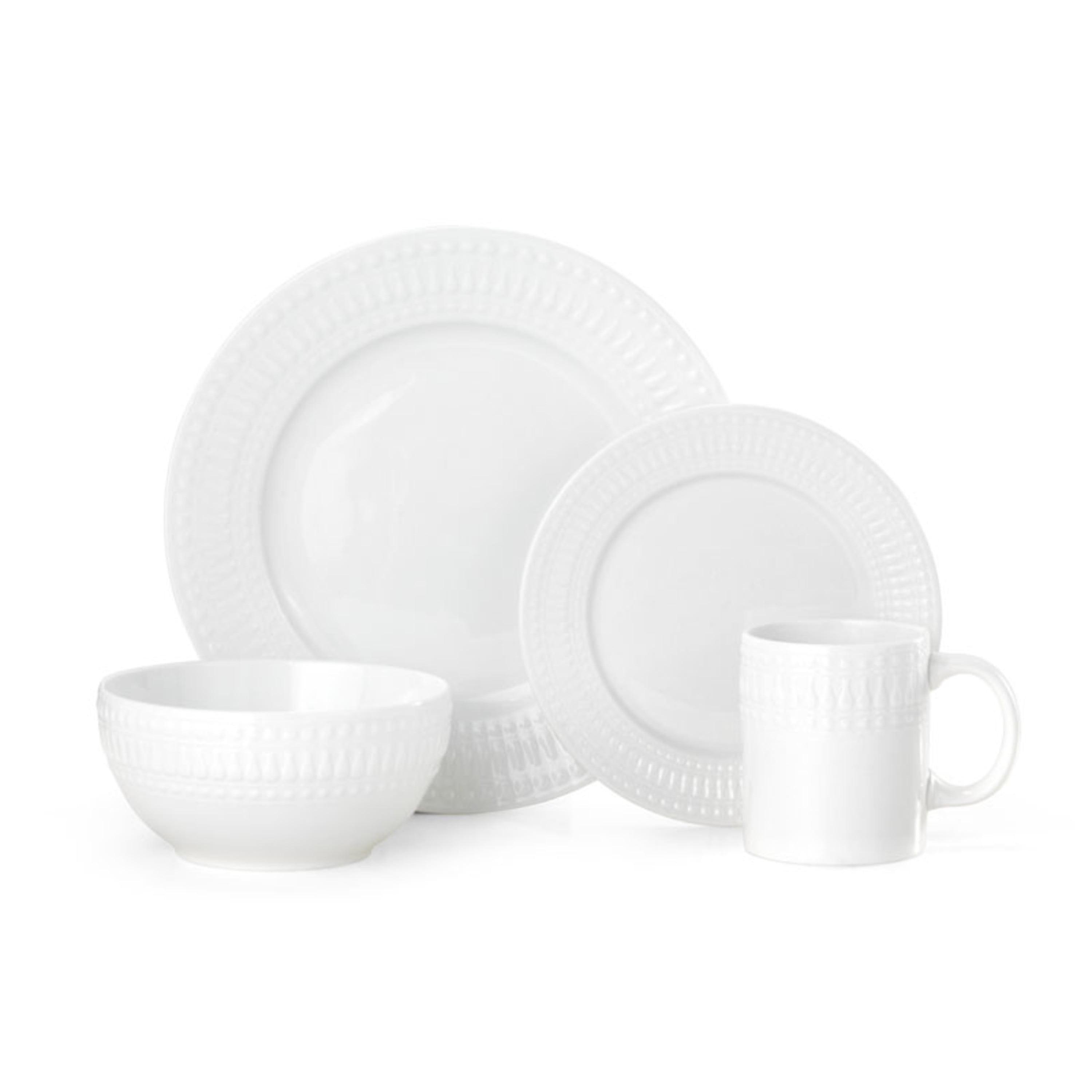 Pfaltzgraff Pfaltzgraff Cassandra 16-Piece Porcelain Dinnerware Set, Service for 4
