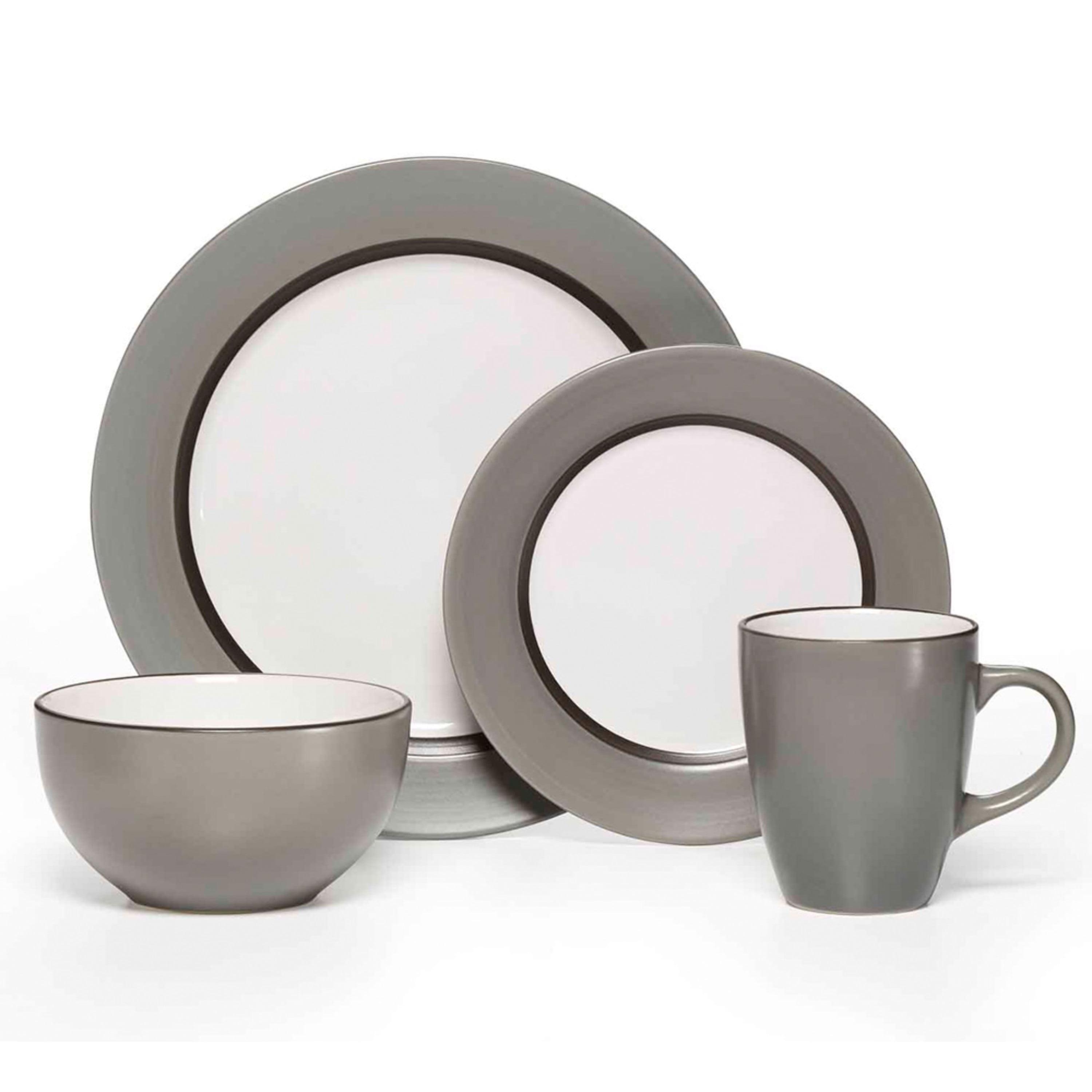 Pfaltzgraff Grayson 16-Piece Stoneware Dinnerware Set, Service for 4