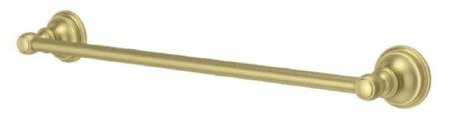 Tisbury 18" Brushed Gold Double Towel Bar