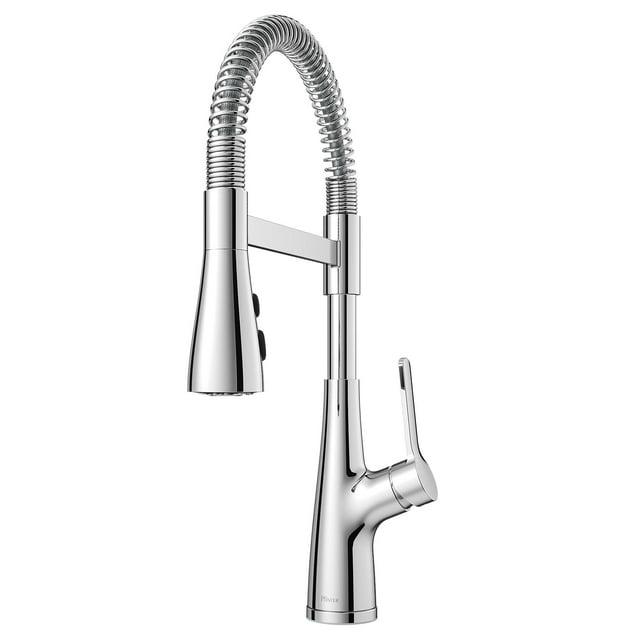 Pfister LG529NECS Neera Culinary Look Pull Down Single Handle Kitchen Faucet