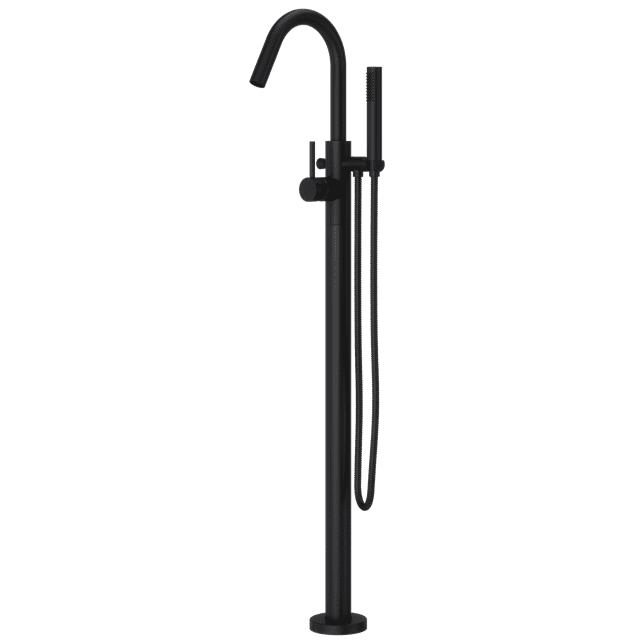 Pfister LG61MFB Single Handle Floor Mounted Freestanding Tub Filler Trim