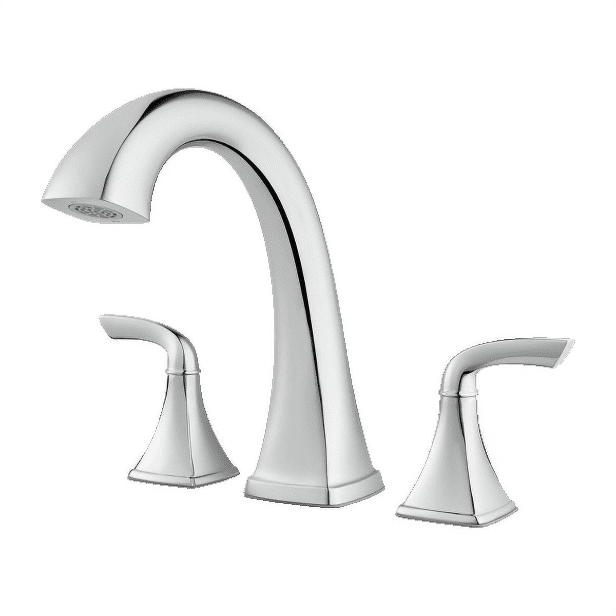 Bronson Double Handle Deck Mounted Roman Tub Faucet Trim