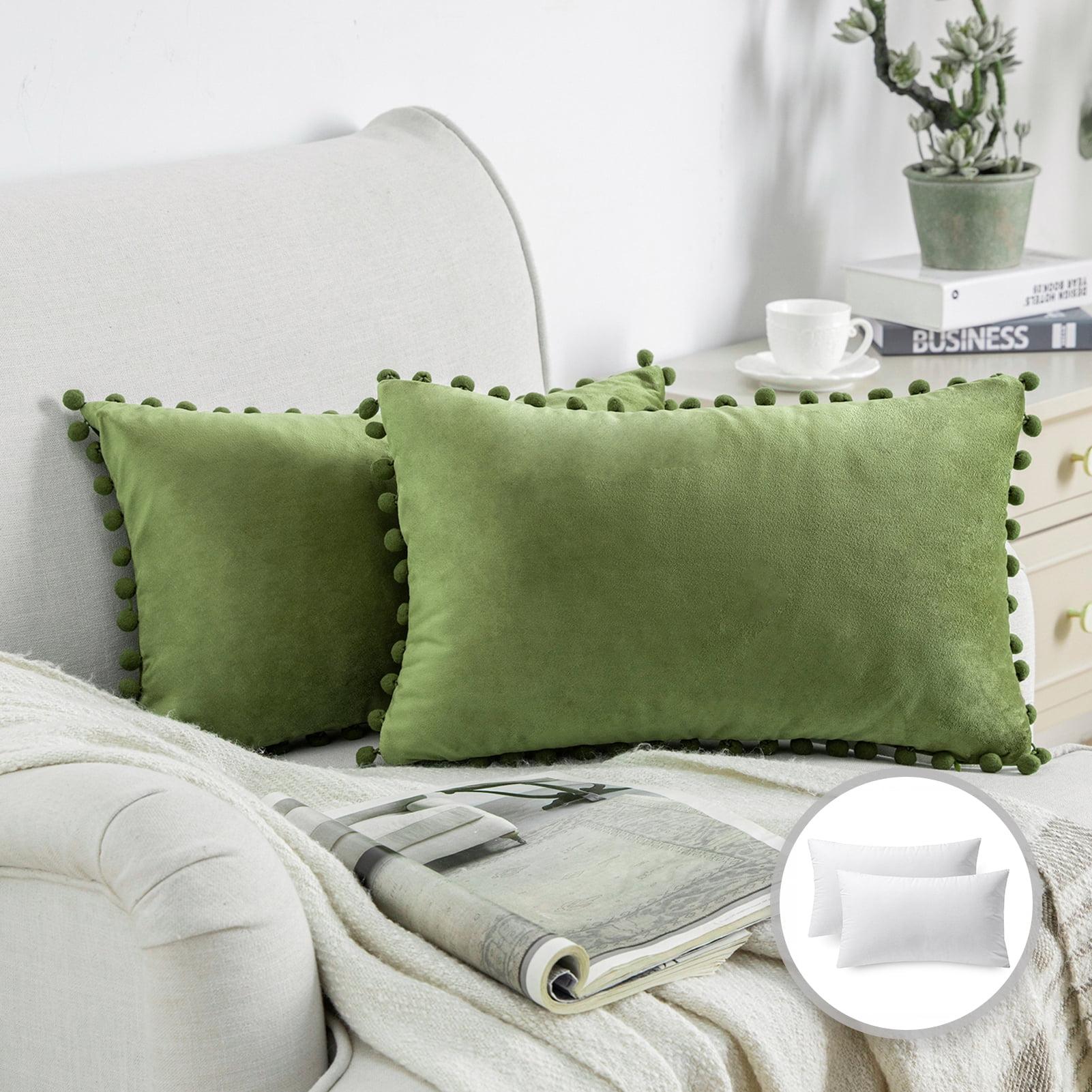 Phantoscope Pom Pom Cover Pillow Cover (Set of 2)