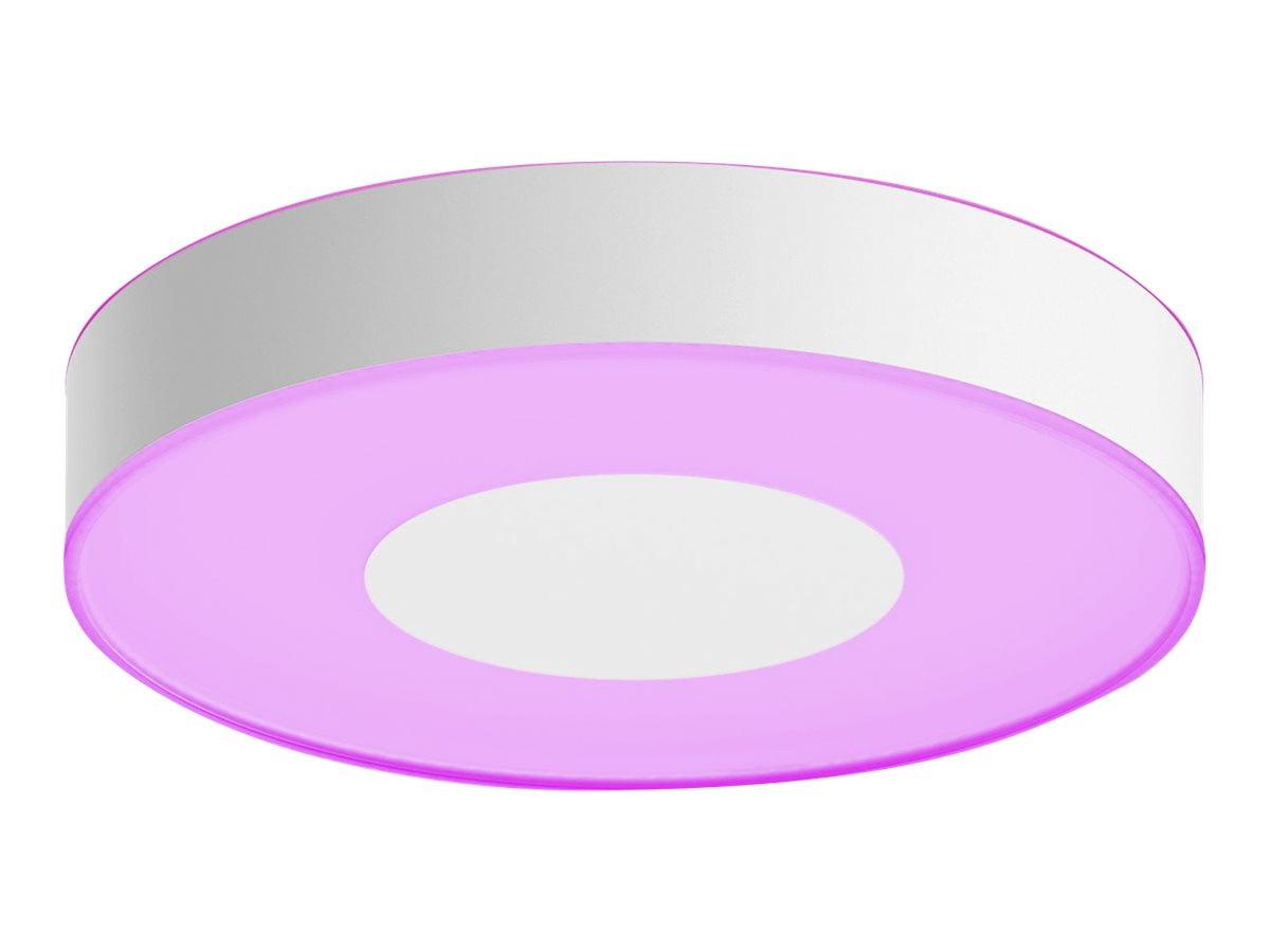 White Modern LED Ceiling Lamp with Smart Features