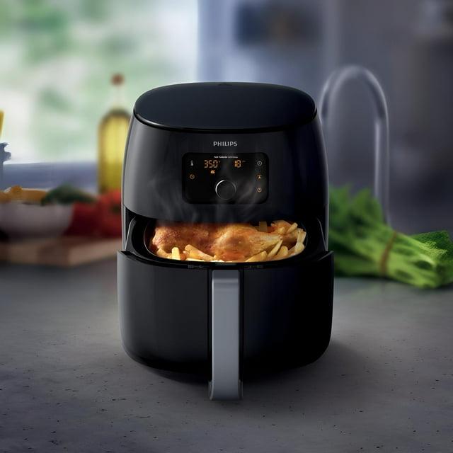 Philips Premium Airfryer XXL with Fat Removal and Rapid Air Technology (Black)