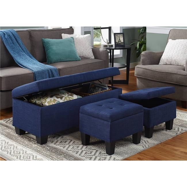 Everett Storage Ottoman Set - Picket House Furnishings