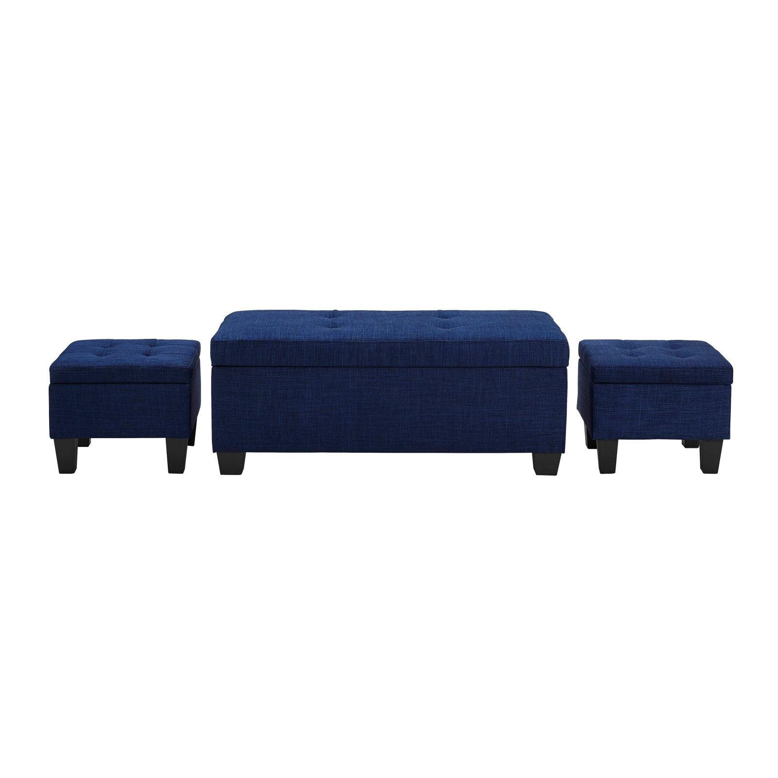 Everett Storage Ottoman Set - Picket House Furnishings