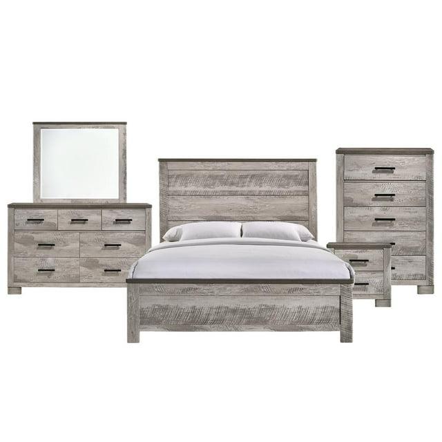 Picket House Furnishings Adam King Panel 5PC Bedroom Set