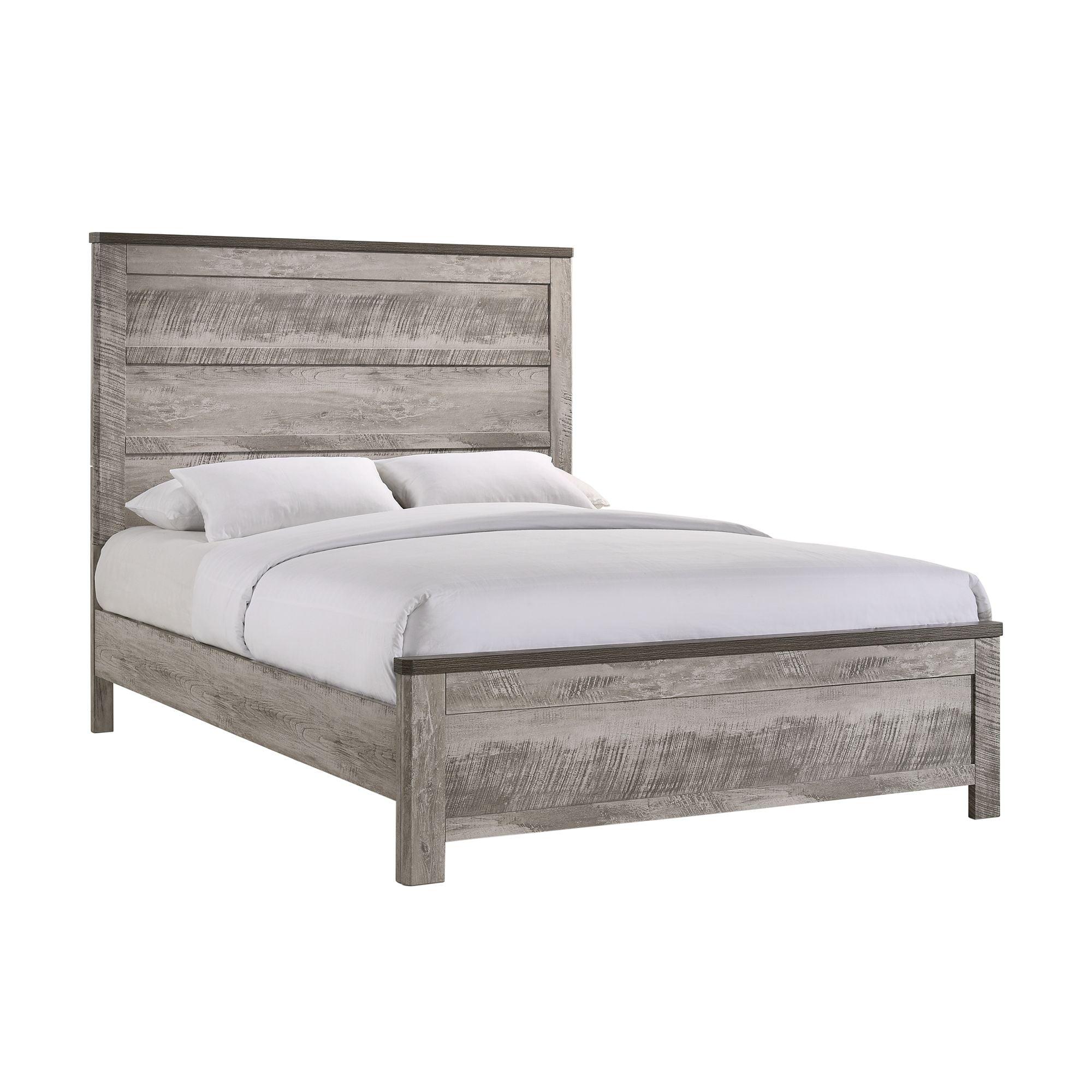 Adam Panel Bed Gray - Picket House Furnishings