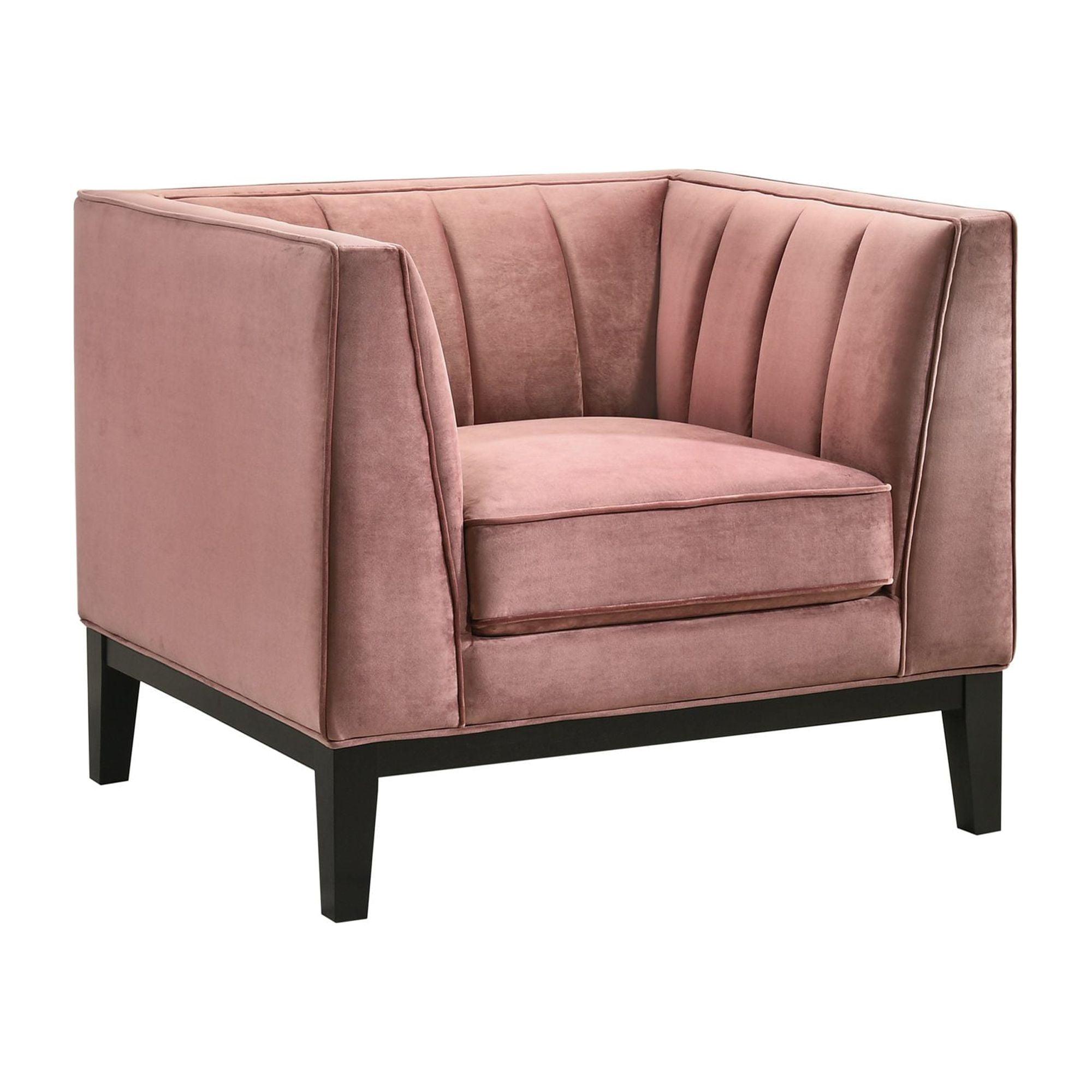 Picket House Furnishings Calabasas Chair in Rose