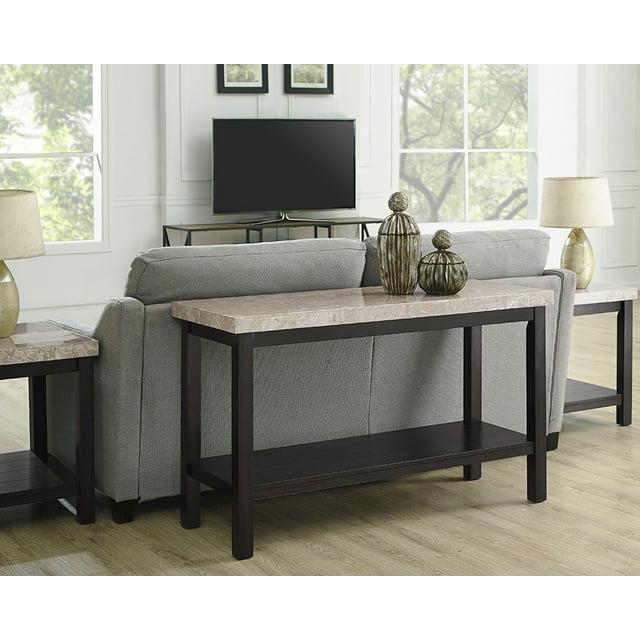 Picket House Furnishings Caleb Sofa Table w/ Marble Top