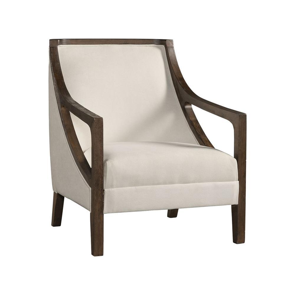 Dayna Accent Chair with Brown Frame Brown - Picket House Furnishings
