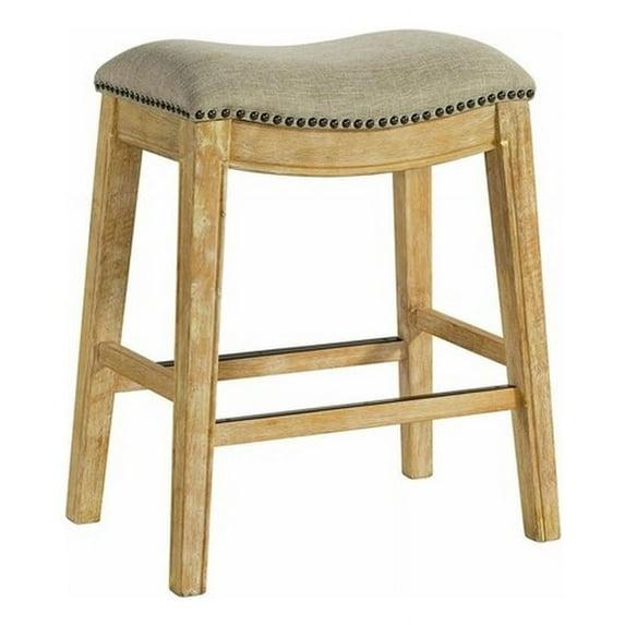 Picket House Furnishings Taburete de Mostrador de 24" en Natural