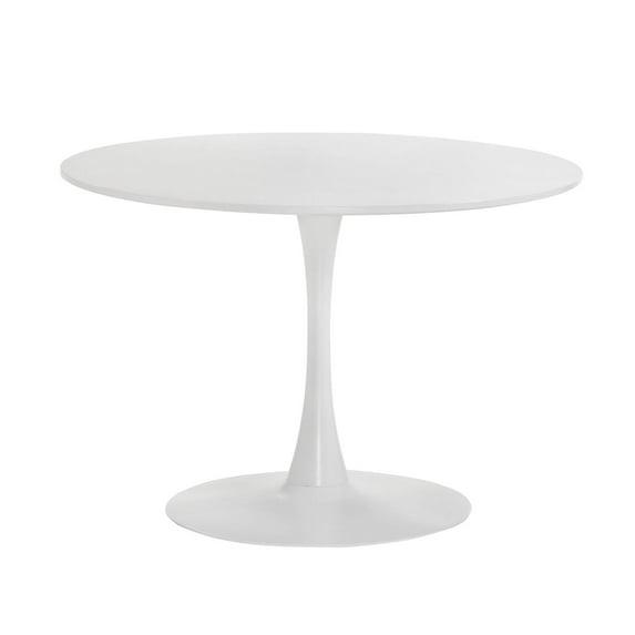 Picket House Furnishings Isla 42" Round Dining Table in White