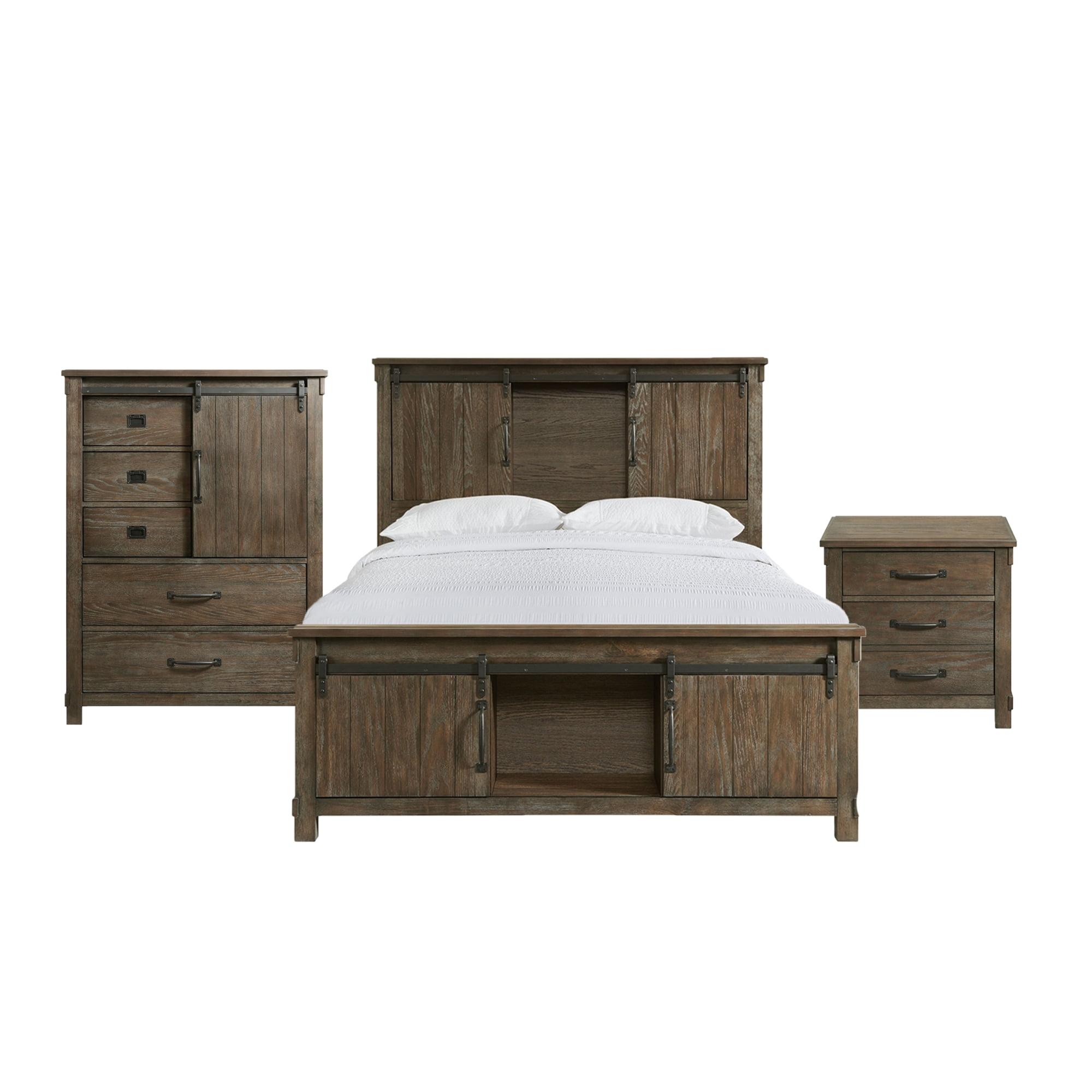 Picket House Furnishings Jack Queen Platform Storage 3PC Bedroom Set