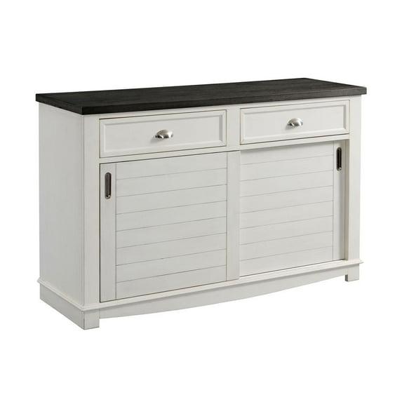Picket House Furnishings Jamison Two Tone Server in White