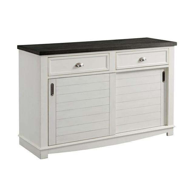 Picket House Furnishings Jamison Two Tone Server in White