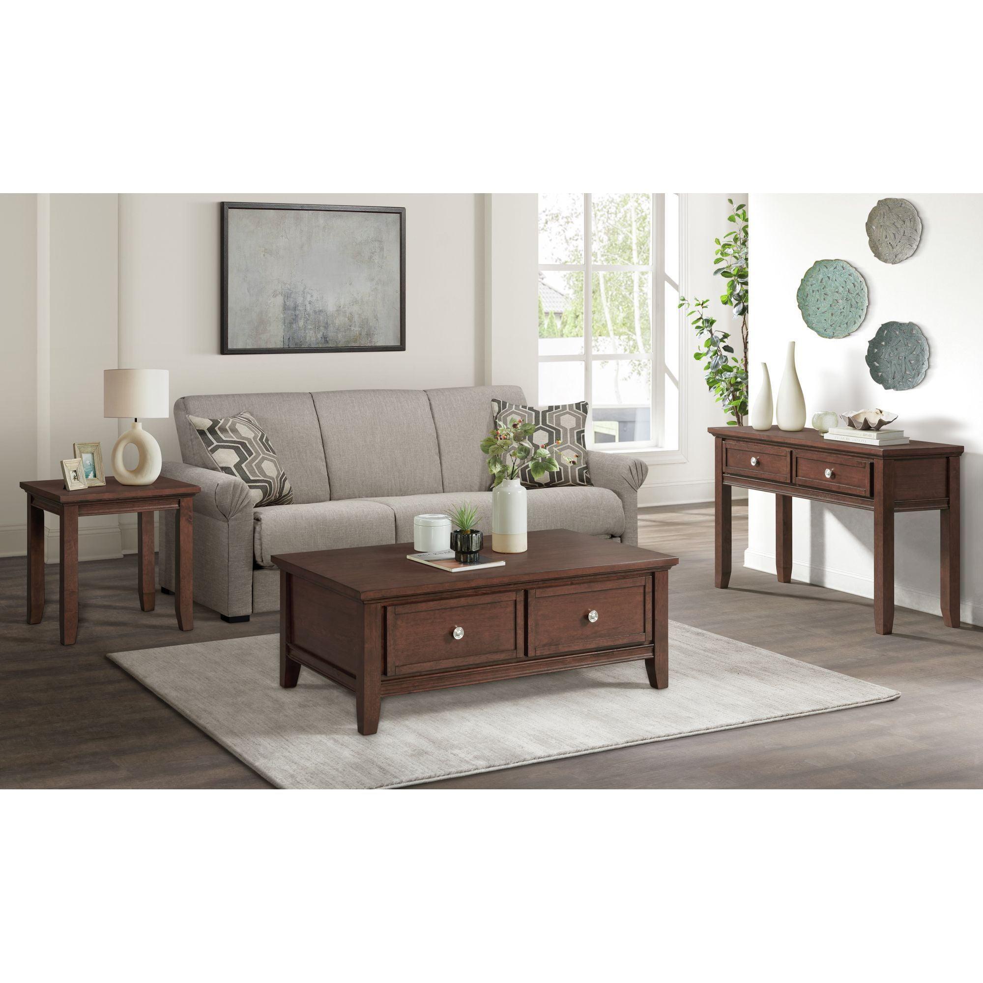 Picket House Furnishings Rouge Sofa Table in Cherry