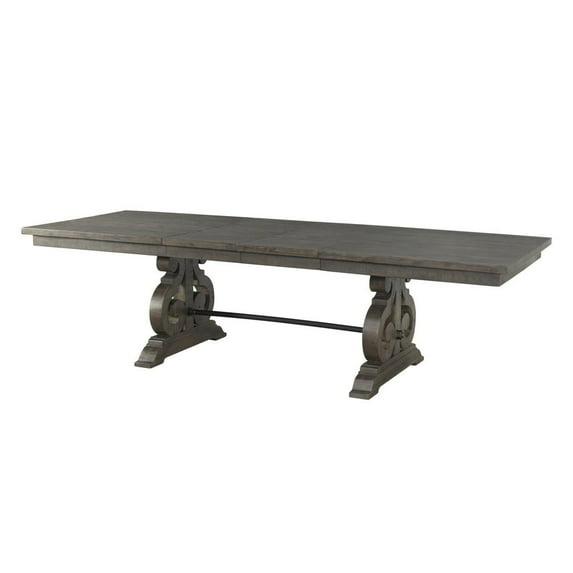 Picket House Furnishings Stanford Dining Table in Dark Ash