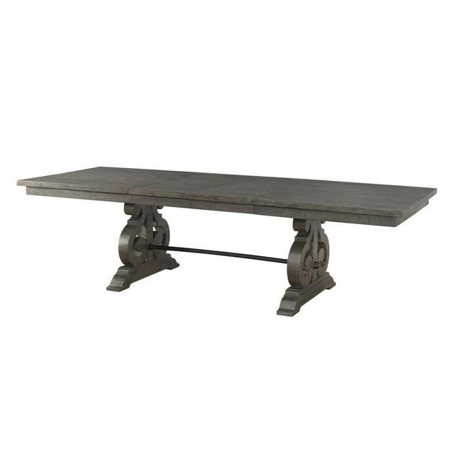 Picket House Furnishings Stanford Dining Table in Dark Ash