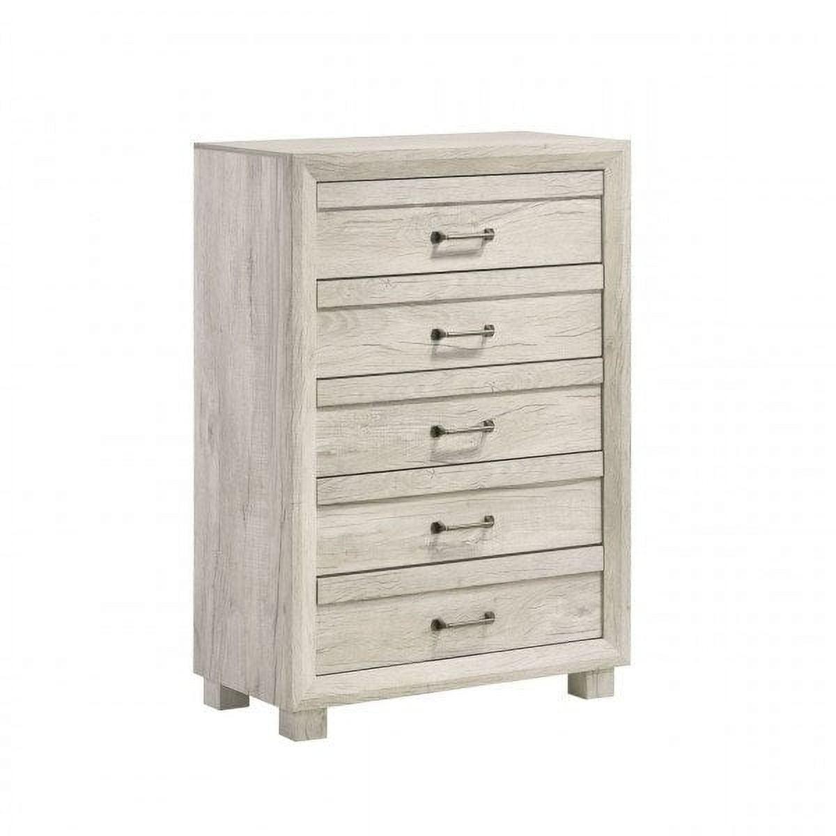 Picket House Furnishings Tarrant 2-Drawer Nightstand with USB in White