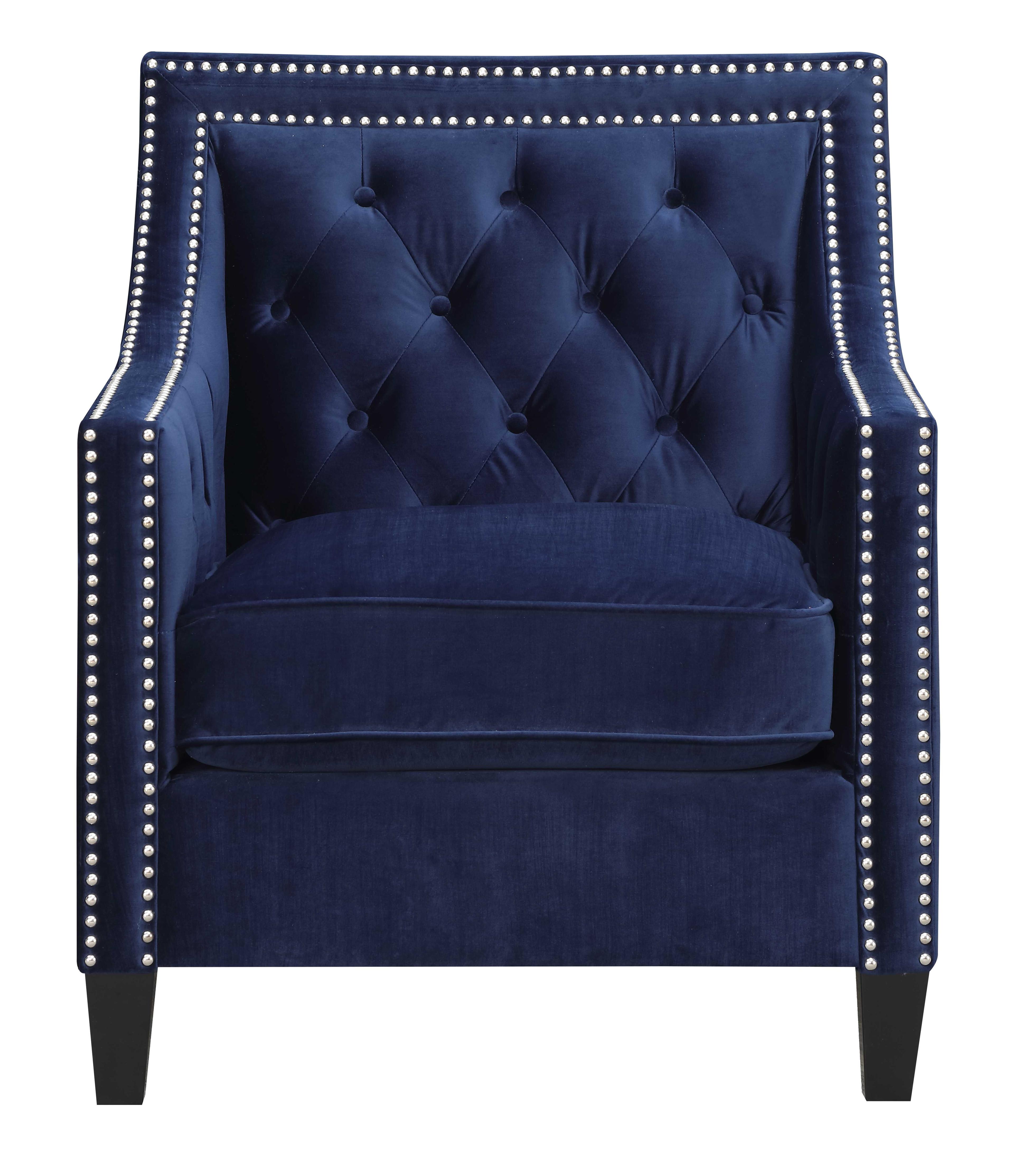 Picket House Furnishings Teagan Accent Chair, Navy