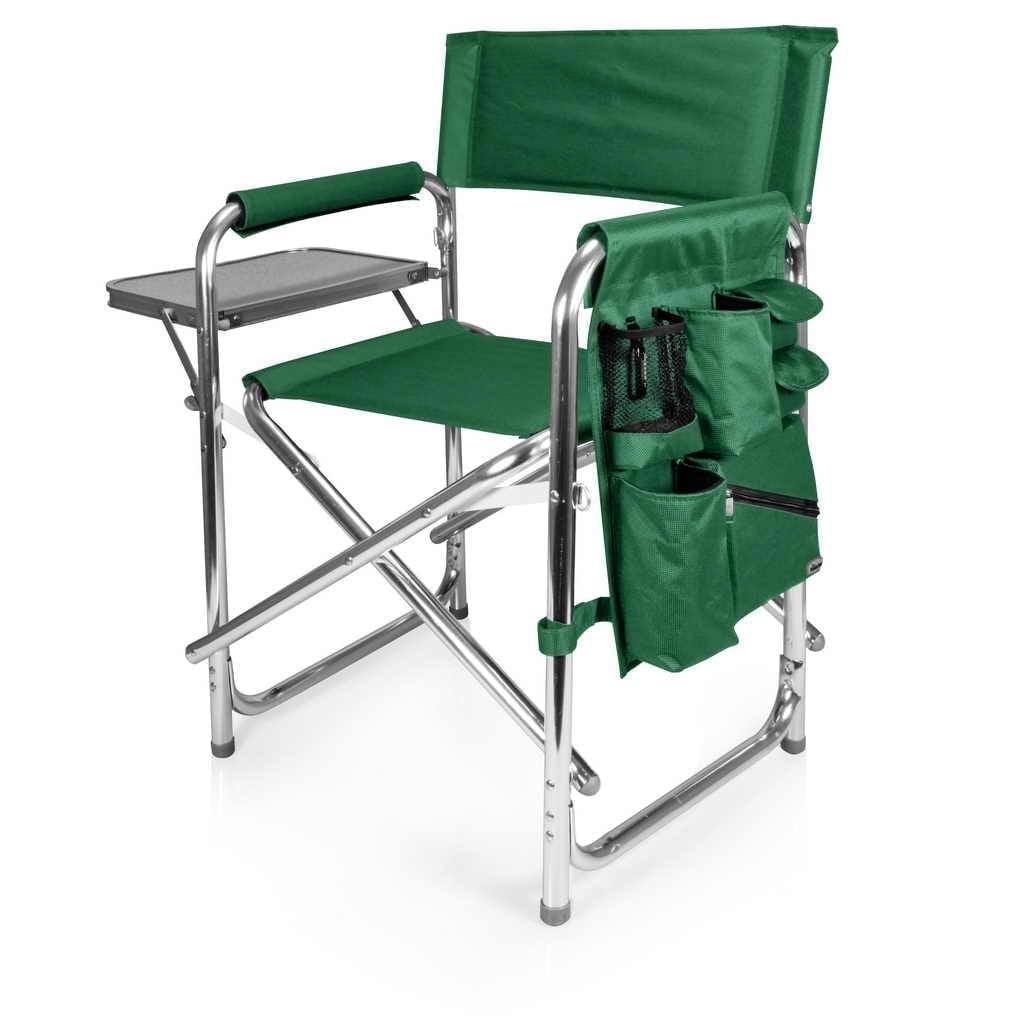 Picnic Time Sports Outdoor Portable Camp Chair with Side Table