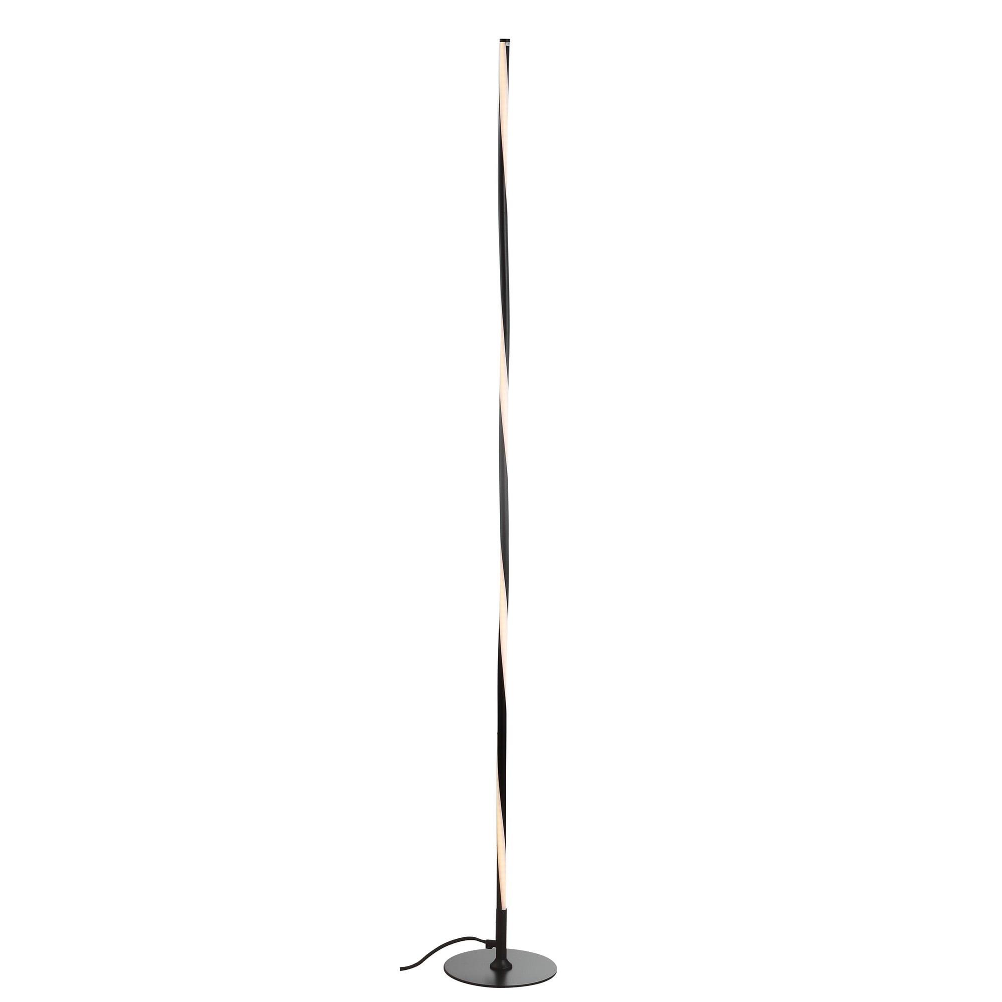 Pilar 63.75" LED Integrated Floor Lamp, Black