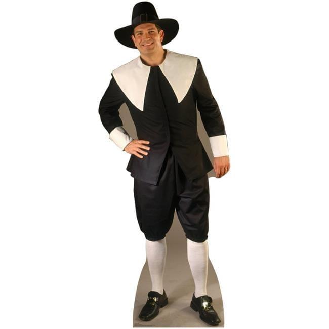 Life-Size Pilgrim Man Cardboard Stand-Up Cutout