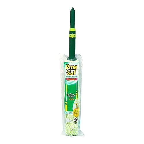 Pine-Sol Green Microfiber Twist Mop with Extendable Stainless Steel Handle