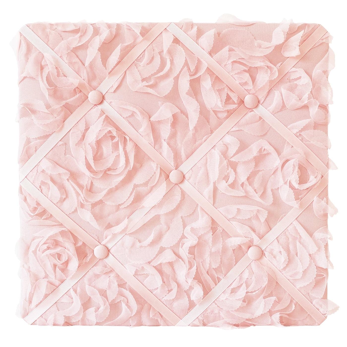 Sweet Jojo Designs Fabric Photo Memo Board Rose Pink