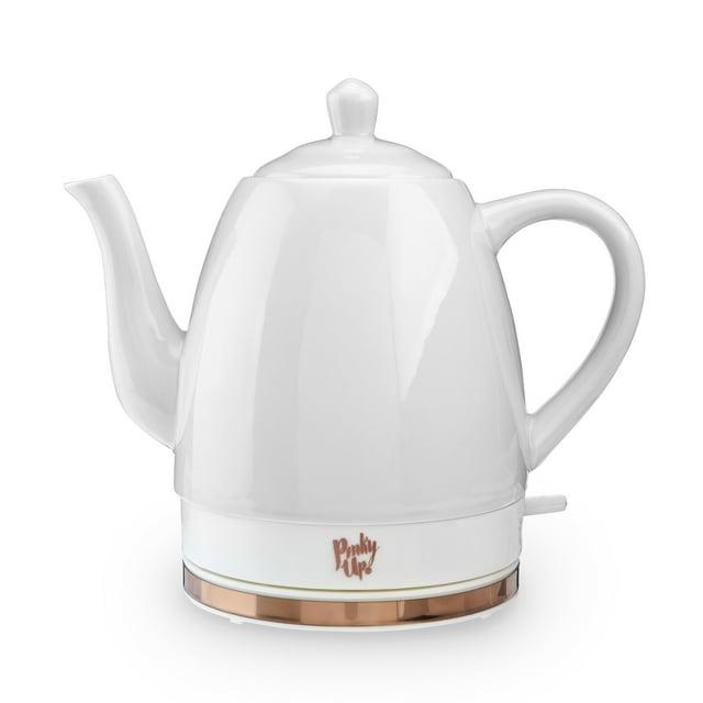 Pinky Up Noelle Ceramic Electric Tea Kettle