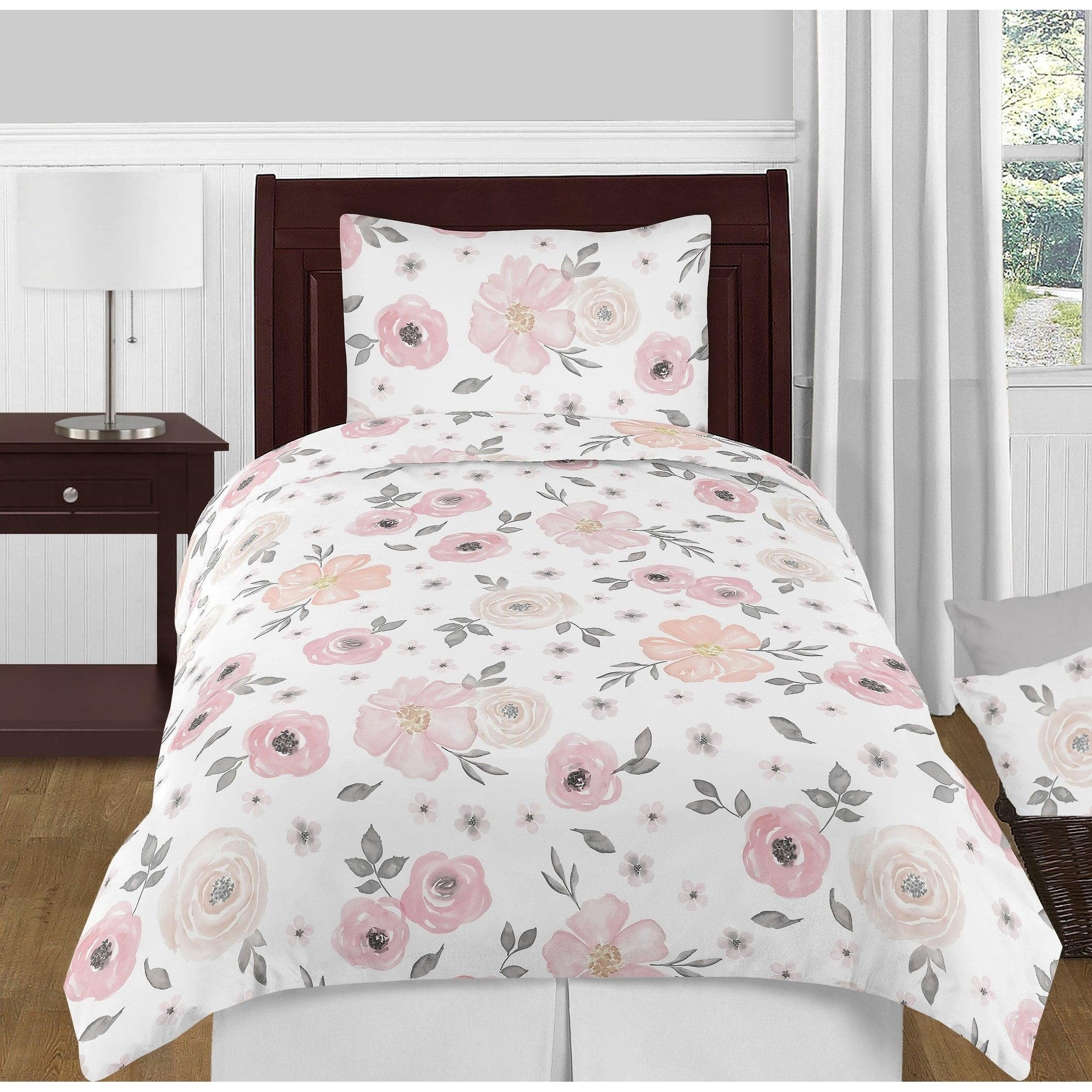 Sweet Jojo Designs Watercolor Microfiber Comforter Set